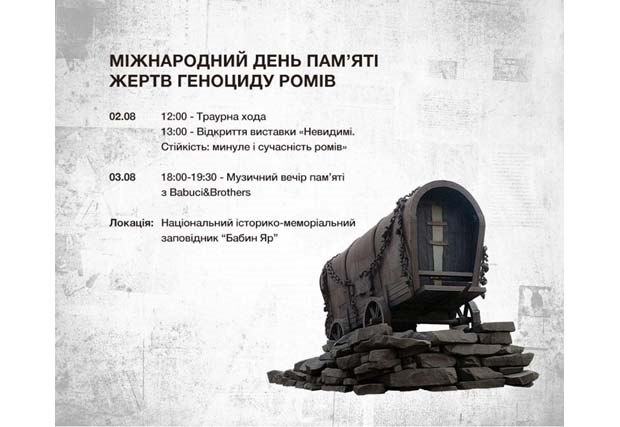 До Міжнародного дня пам’яті жертв геноциду ромів 